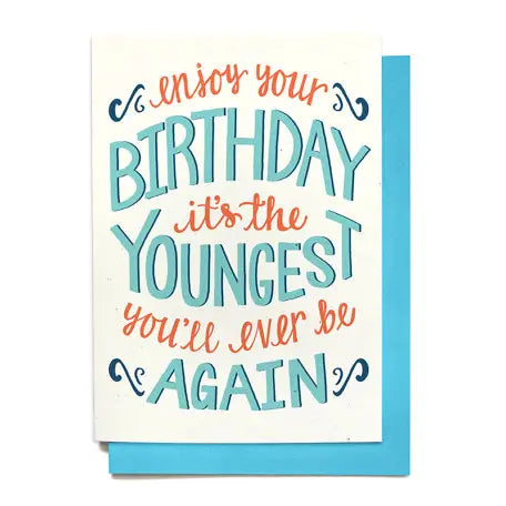 Youngest Birthday Card-Tracy Zelenuk-Shop Anchored Bliss Women's Boutique Clothing Store