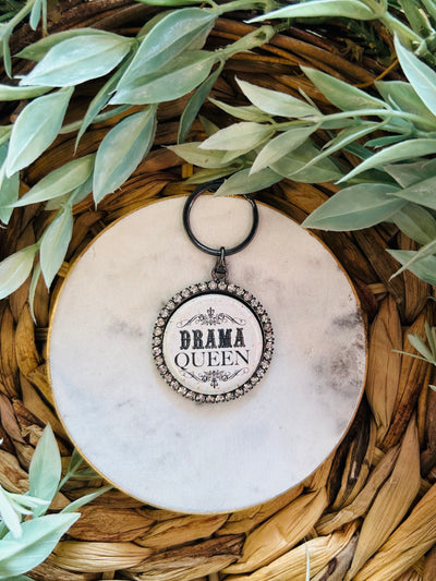 Drama Queen Keychain-DMC-Shop Anchored Bliss Women's Boutique Clothing Store