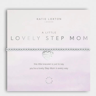 A Little Lovely Step Mom Bracelet • Silver-Katie Loxton-Shop Anchored Bliss Women's Boutique Clothing Store