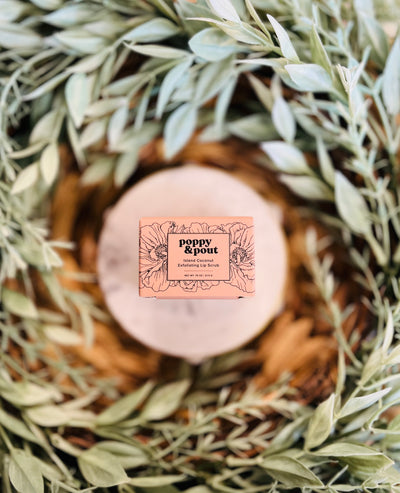 Poppy & Pout Lip Scrub • Island Coconut-Brittany Carl-Shop Anchored Bliss Women's Boutique Clothing Store