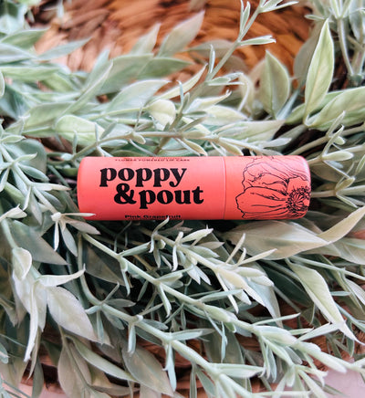 Poppy & Pout Lip Balm • Pink Grapefruit-Brittany Carl-Shop Anchored Bliss Women's Boutique Clothing Store