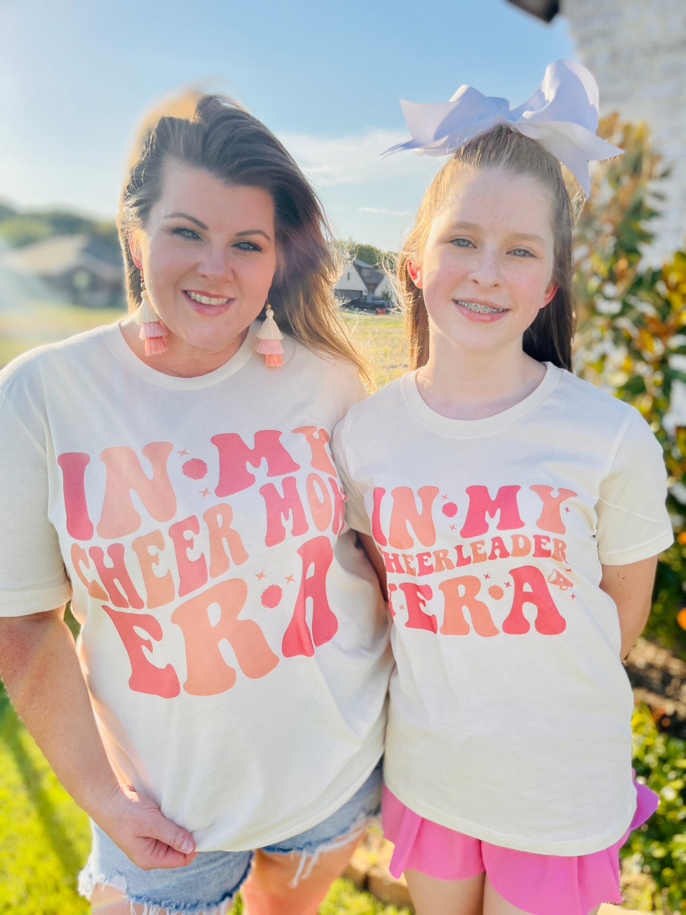 Cheer Mom Era Graphic Tee-Harps & Oli-Shop Anchored Bliss Women's Boutique Clothing Store