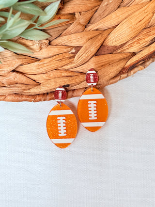 Sideline Chic Earrings• Yellow-Brittany Carl-Shop Anchored Bliss Women's Boutique Clothing Store