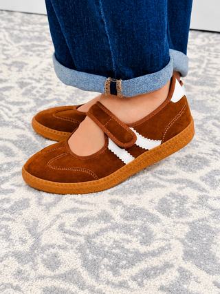 Corky’s Chestnut Brown Sweet Strides Mary Jane Sneaker
