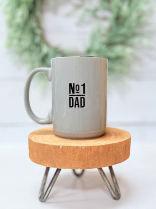 Strong & Courageous - #1 Dad Coffee Mug-Brittany Carl-Shop Anchored Bliss Women's Boutique Clothing Store