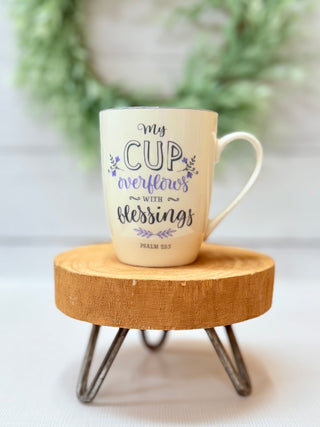 My Cup Overflows Coffee Mug-Brittany Carl-Shop Anchored Bliss Women's Boutique Clothing Store
