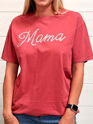 Mama Pearls Graphic Tee-Harps & Oli-Shop Anchored Bliss Women's Boutique Clothing Store