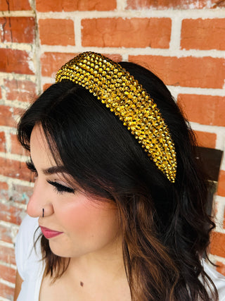 Shine Like the Sun Headband · Gold-Stacey Kluttz-Shop Anchored Bliss Women's Boutique Clothing Store