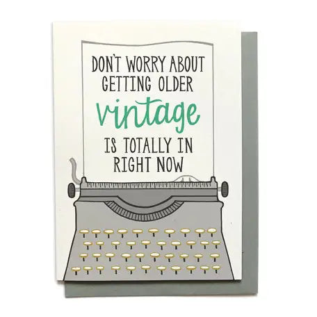 Vintage Birthday Card-Tracy Zelenuk-Shop Anchored Bliss Women's Boutique Clothing Store
