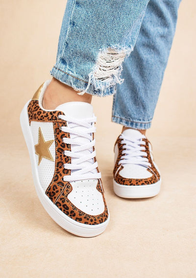 Wild About You Sneakers Leopard-Makers Shoes-Shop Anchored Bliss Women's Boutique Clothing Store