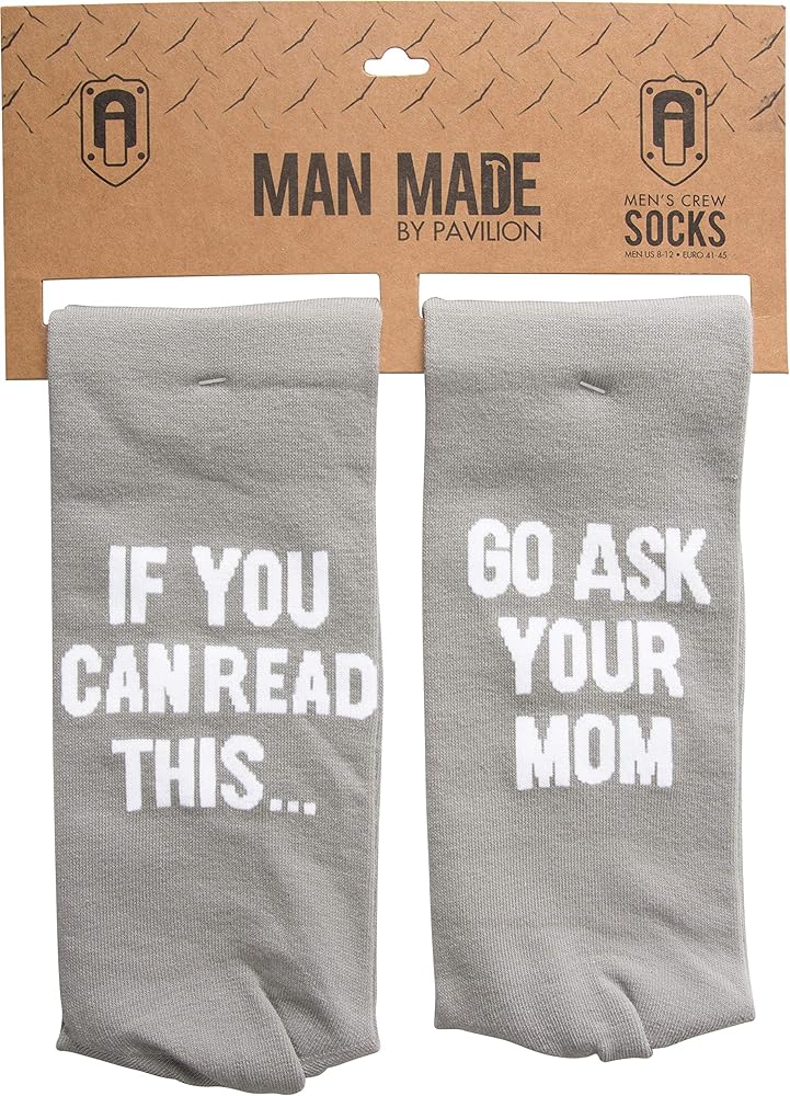 Ask Mom Men's Socks-Pavilion-Shop Anchored Bliss Women's Boutique Clothing Store