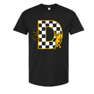 Checkered D Debs Graphic Tee