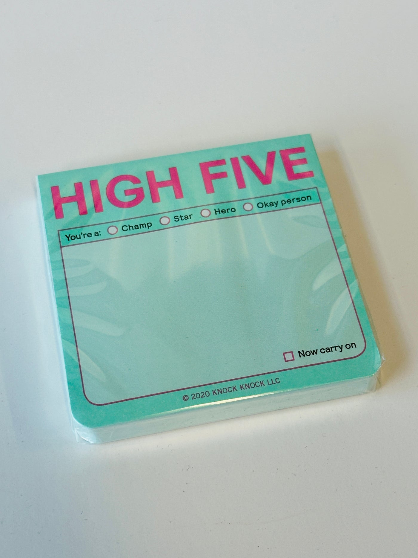 High Five Sticky Notes-Tracy Zelenuk-Shop Anchored Bliss Women's Boutique Clothing Store