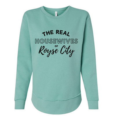 Real Housewives Graphic Sweatshirt & Tee • Teal-Harps & Oli-Shop Anchored Bliss Women's Boutique Clothing Store