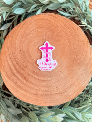Pink Faith Based Sticker-Gospel Gear-Shop Anchored Bliss Women's Boutique Clothing Store