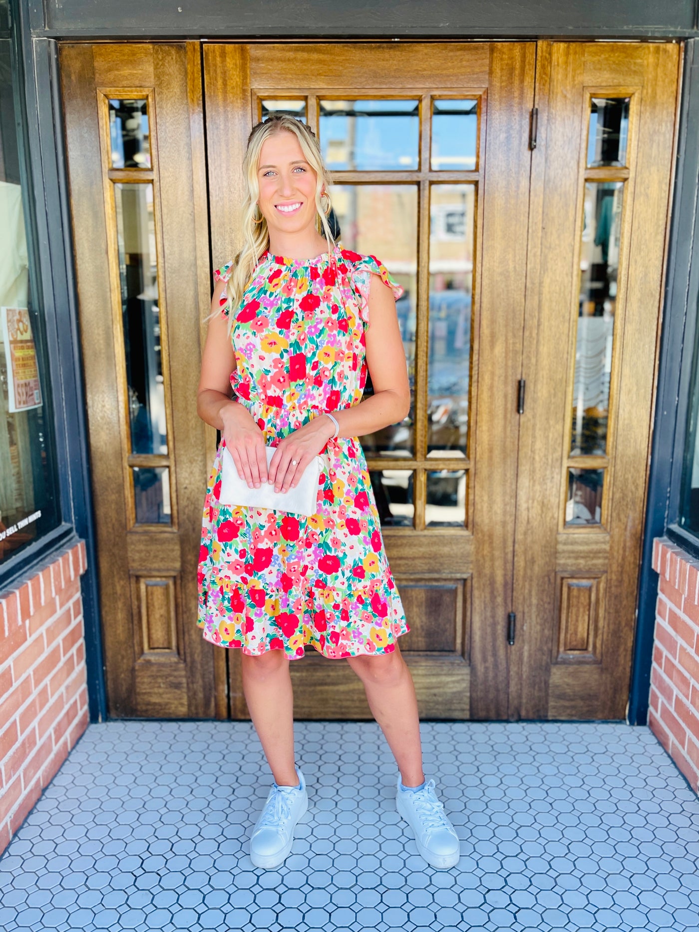 Walk In The Park Floral Dress-Ace Trading-Shop Anchored Bliss Women's Boutique Clothing Store