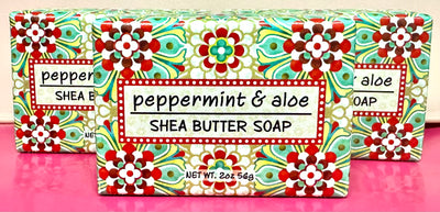 Peppermint & Aloe Bar Soap • 2oz-Emerald Creek-Shop Anchored Bliss Women's Boutique Clothing Store