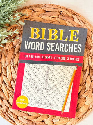 Bible Word Searches • Christian Puzzle and Activity Book-Brittany Carl-Shop Anchored Bliss Women's Boutique Clothing Store