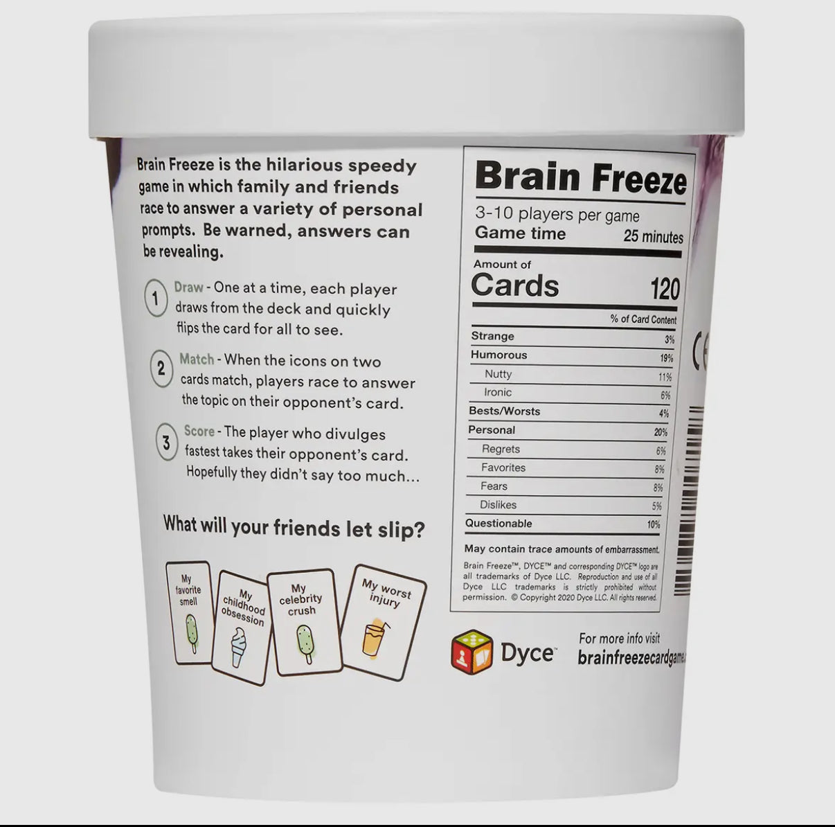 Brain Freeze Family Game-Brittany Carl-Shop Anchored Bliss Women's Boutique Clothing Store