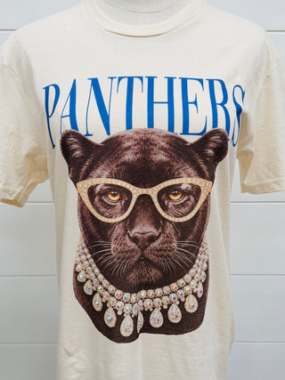 Vogue Panthers Graphic Tee-Harps & Oli-Shop Anchored Bliss Women's Boutique Clothing Store