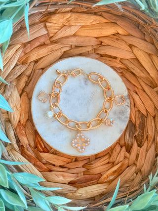 Chic Babe Charm Bracelet-DMC-Shop Anchored Bliss Women's Boutique Clothing Store