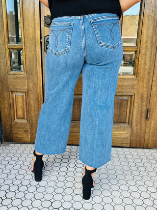 Simply Southern Sunshine Stroll Denim Jeans-Simply Southern-Shop Anchored Bliss Women's Boutique Clothing Store