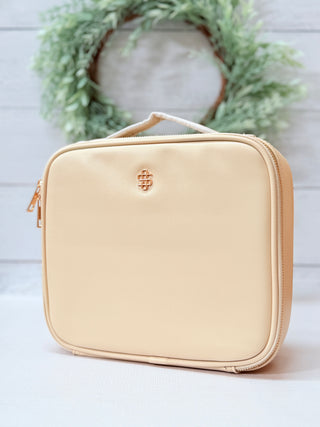 Simply Southern Leather Travel Bag • Ivory-Stacey Kluttz-Shop Anchored Bliss Women's Boutique Clothing Store