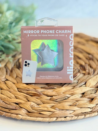 Mirror Phone Charm • Star-Stacey Kluttz-Shop Anchored Bliss Women's Boutique Clothing Store
