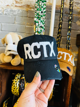 PRE-ORDER RCTX Felt Applique Hat-Harps & Oli-Shop Anchored Bliss Women's Boutique Clothing Store