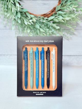 Dad Jokes Pen Set-Stacey Kluttz-Shop Anchored Bliss Women's Boutique Clothing Store