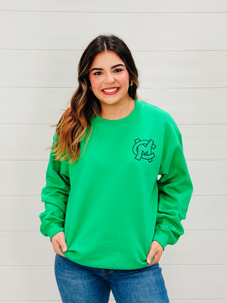 Caddo Mills Foxes Spirit Jersey Sweatshirt-BB Gift Co-Shop Anchored Bliss Women's Boutique Clothing Store