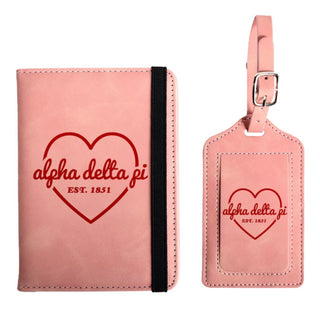 Sorority Passport Holder and Luggage Gift Tag Set-Sorority Shop-Shop Anchored Bliss Women's Boutique Clothing Store