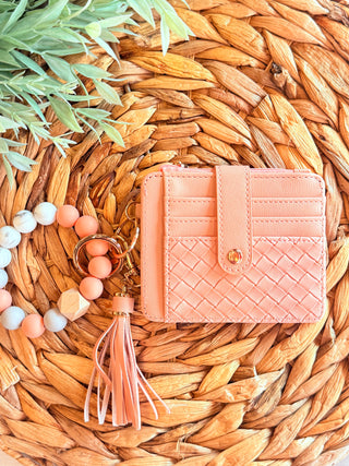 The Monroe Wallet Wristlet – Blush Pink-Brittany Carl-Shop Anchored Bliss Women's Boutique Clothing Store