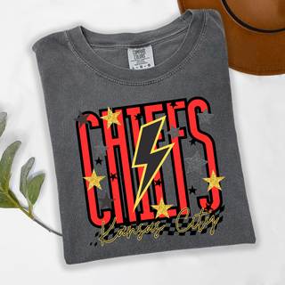 KC Bolt Graphic Tee-Harps & Oli-Shop Anchored Bliss Women's Boutique Clothing Store