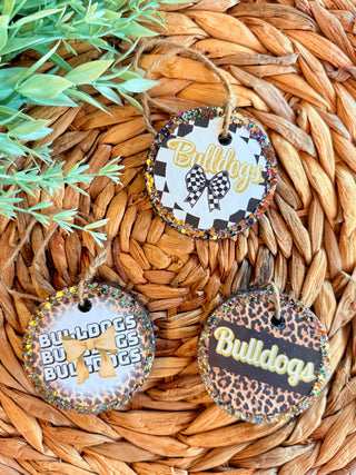 Bulldogs Freshie in Mahogany Teakwood-Stacey Kluttz-Shop Anchored Bliss Women's Boutique Clothing Store