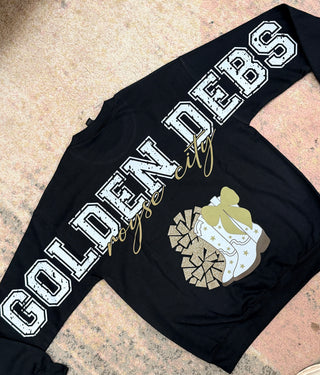 Royse City Golden Debs Spirit Jersey Sweatshirt