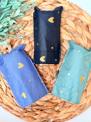 Gilded Love Umbrella • Green and Gold-Brittany Carl-Shop Anchored Bliss Women's Boutique Clothing Store