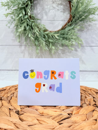 Congrats Grad Greeting Card-Callie Danielle-Shop Anchored Bliss Women's Boutique Clothing Store