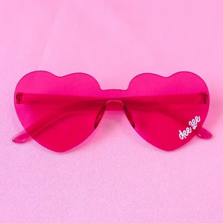 Delta Zeta Sorority Heart Sunglasses-Duo Threads-Shop Anchored Bliss Women's Boutique Clothing Store