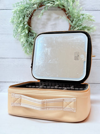 Simply Southern Leather Travel Bag • Ivory-Stacey Kluttz-Shop Anchored Bliss Women's Boutique Clothing Store