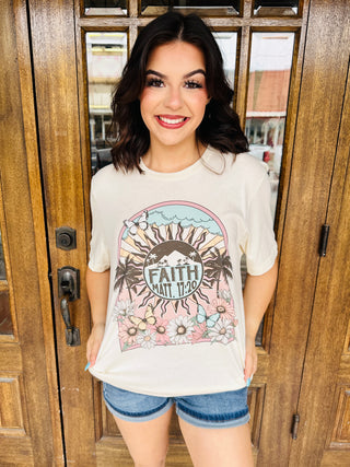 Faith Boho Graphic Tee-Harps & Oli-Shop Anchored Bliss Women's Boutique Clothing Store