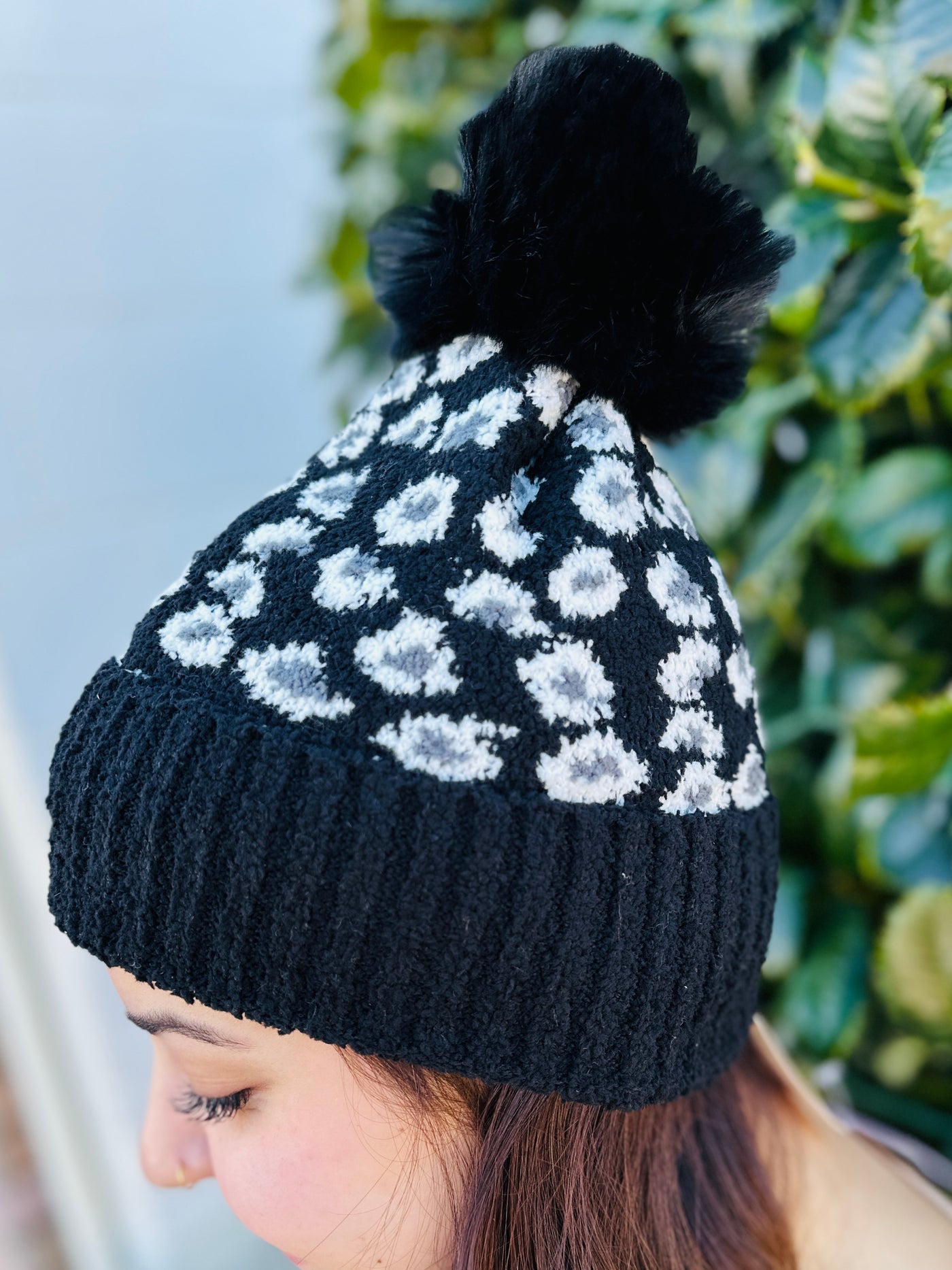 So In Love Leopard Beanie-DMC-Shop Anchored Bliss Women's Boutique Clothing Store