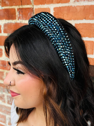 Shine Like the Sun Headband · Blue-Stacey Kluttz-Shop Anchored Bliss Women's Boutique Clothing Store