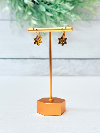 Golden Flurries Earrings-Brittany Carl-Shop Anchored Bliss Women's Boutique Clothing Store