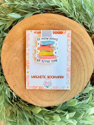 So Many Books So Little Time Magnetic Bookmark-Brittany Carl-Shop Anchored Bliss Women's Boutique Clothing Store