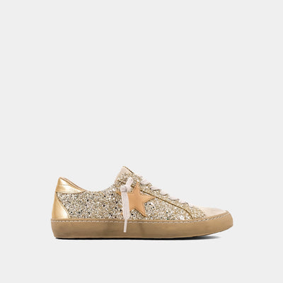 ShuShop Rock My World Glitter Sneakers Sneakers • Gold-ShuShop-Shop Anchored Bliss Women's Boutique Clothing Store