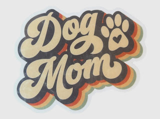 Retro Dog Mom Sticker-Brittany Carl-Shop Anchored Bliss Women's Boutique Clothing Store
