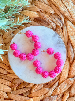 Bubble Bliss Hoop Earrings-Brittany Carl-Shop Anchored Bliss Women's Boutique Clothing Store