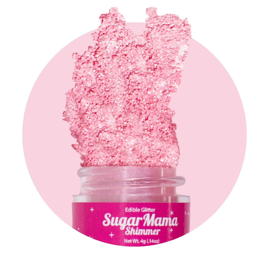 Sugar Mama Edible Shimmer Glitter • Pink-Brittany Carl-Shop Anchored Bliss Women's Boutique Clothing Store