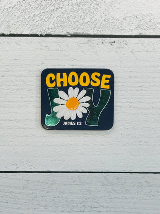 Choose Joy Refrigerator Magnet-Brittany Carl-Shop Anchored Bliss Women's Boutique Clothing Store